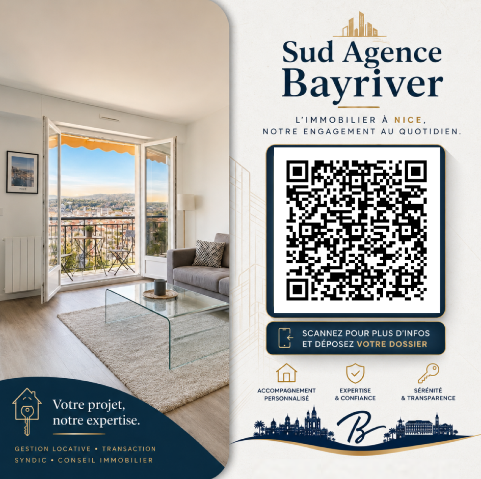 Image_, Appartement, Nice, ref :T2 meublé Carlone-1